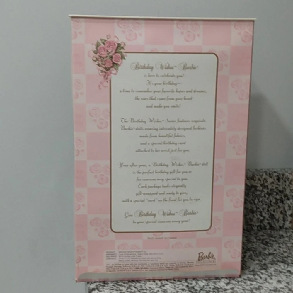 NEW, Birthday Wishes 1998 Collectors Edition Barbie - Picture 14 of 16